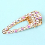 Зажим для волос 1шт на блистере «Pro kapli», капля, цвет золото, 8*2,5см