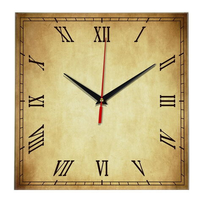 Ретро часы квадратные Винтаж r340 Декор для дома, подарок