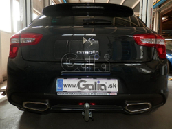 Фаркоп оцинкованный Galia C067A для Citroen DS5 2011-(паспорт и сертификат в комплекте)(без электрики)