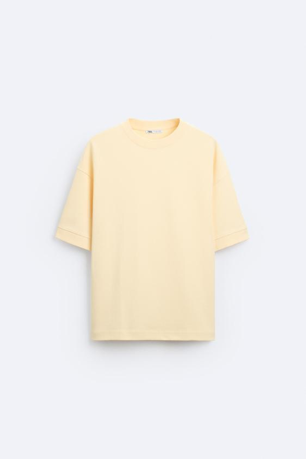 ZARA ТОЛСТОВКА ИЗ ПЛОТНОЙ ТКАНИ, ЦВЕТ СЛИВОЧНОГО МАСЛА