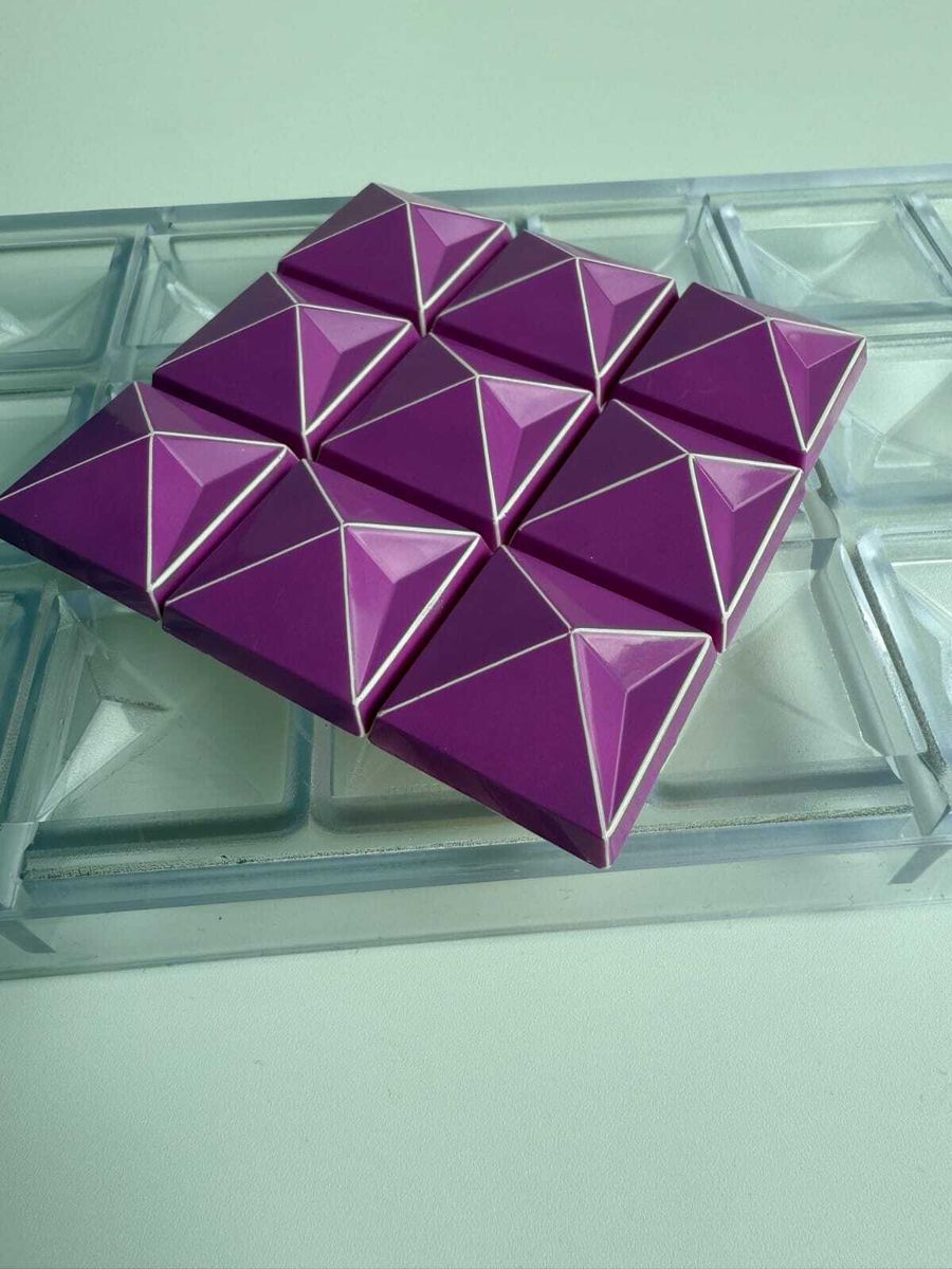 99 | Форма для шоколадных конфет "Геометрия" (275*135мм)