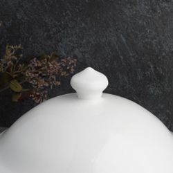 Супница 3 л d 25 см h22 см белая фарфор P.L. Proff Cuisine [1]