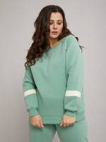 Костюмы с брюками КБофн-042/салатовый