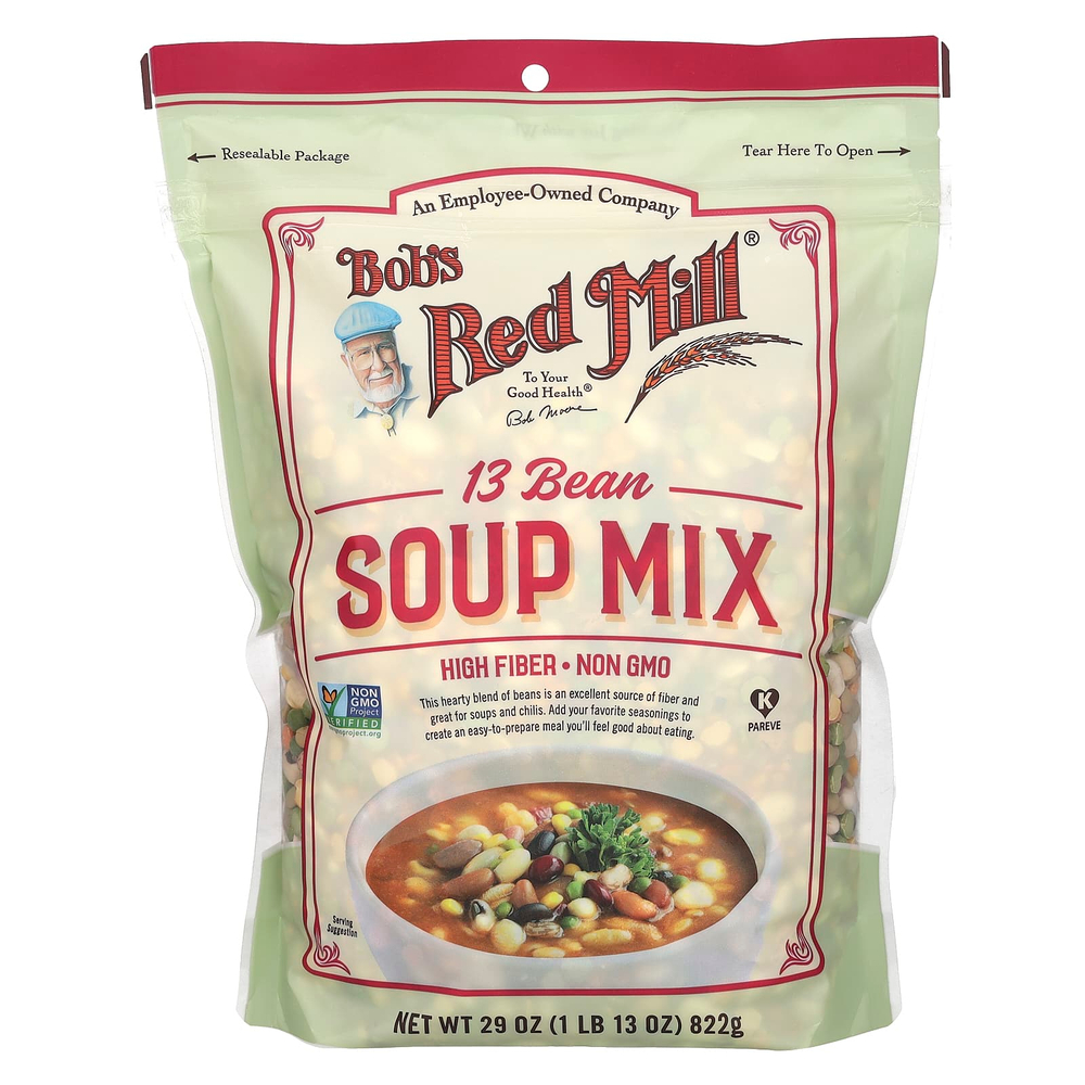 Bob's Red Mill, 13 смеси для бобового супа, 822 г (29 унций)