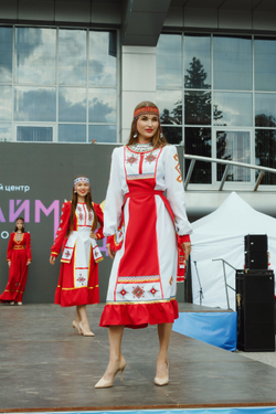 Платье «Хĕвел» (Коллекция «Нарспи» )