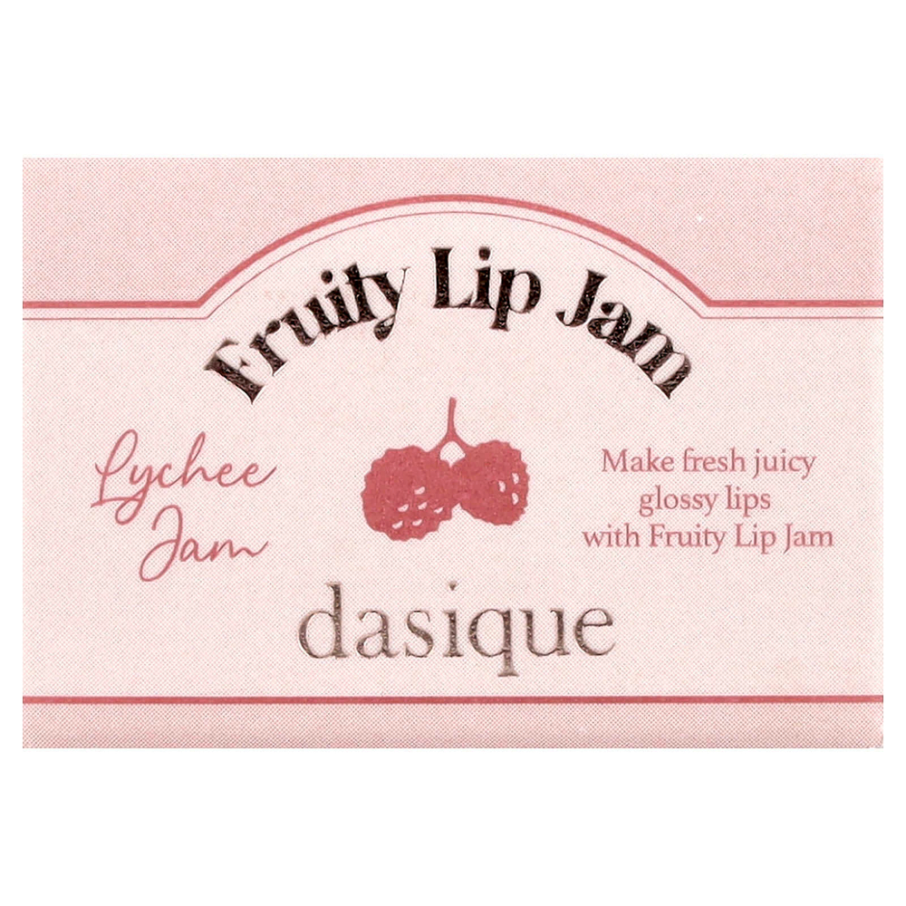 Dasique, фруктовое варенье для губ, вкус джема из личи, 4 г (0,14 унции)