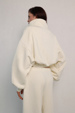 Брюки спорт кремовые