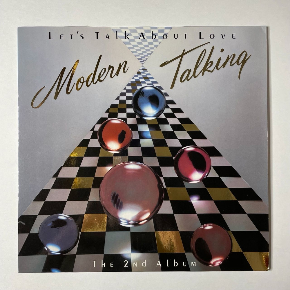 Винтажная виниловая пластинка LP Modern Talking Let's Talk About Love (The 2nd Album) (Germany 1985) Heaven Will Know