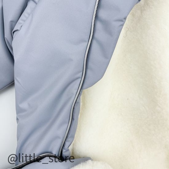 Конверт-комбинезон зимний "Галактика" Серый