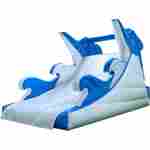 Водная надувная горка «Умный дельфин», 10*4*5 м