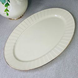 Lenardi 205-141 Набор из 2 овальных блюд 35,5см MARZIPAN в под.уп.(х12)Фарфор