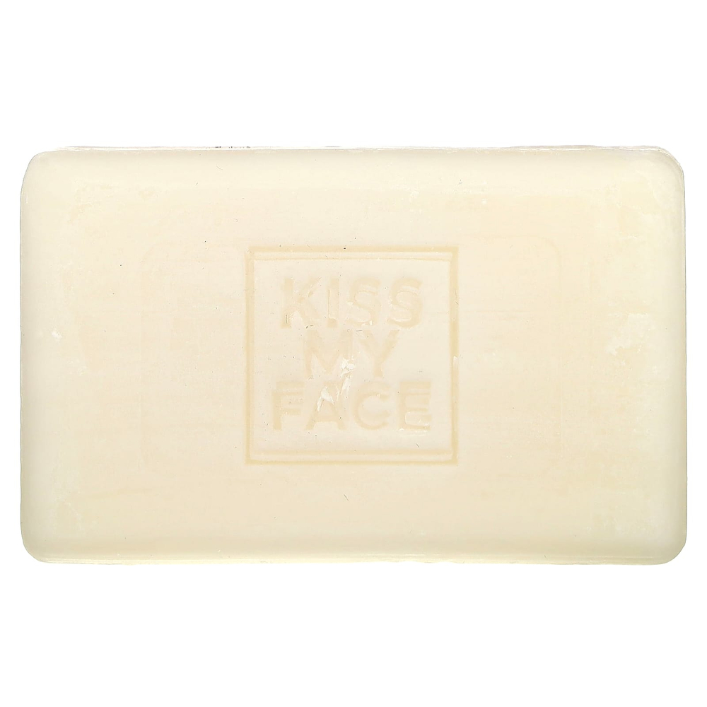 Kiss My Face, кусковое мыло 3 в 1, без усилий, апельсин и чабрец, 1 шт., 113 г (4 унции)