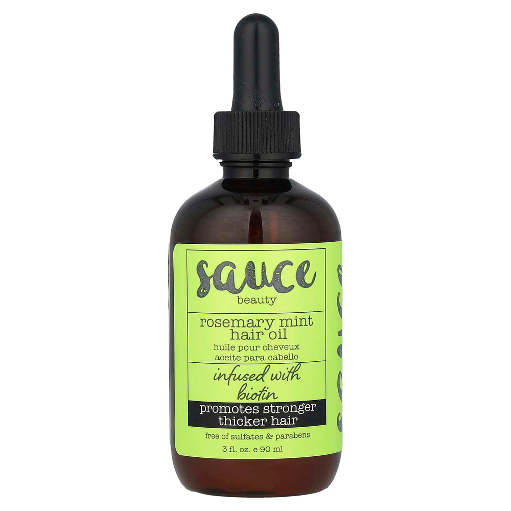 Sauce Beauty, масло для волос с розмарином и мятой, 90 мл (3 жидк. унции)