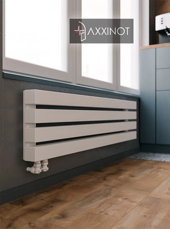 Axxinot Verde Z 800 - горизонтальный трубчатый радиатор шириной 800 мм