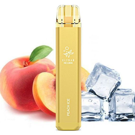 Elf Bar - Peach Ice (1800, 5% nic)