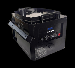 QS-400PRO — Вертикальная дым-машина (аналог CO2) 4500 Вт с RGBW-подсветкой и DMX