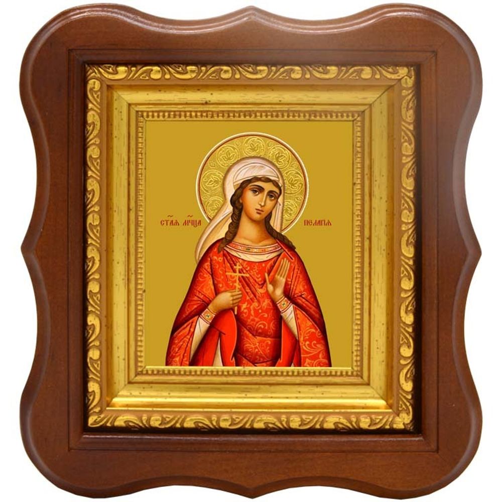 Пелагия Антиохийская святая дева мученица. Икона на холсте.