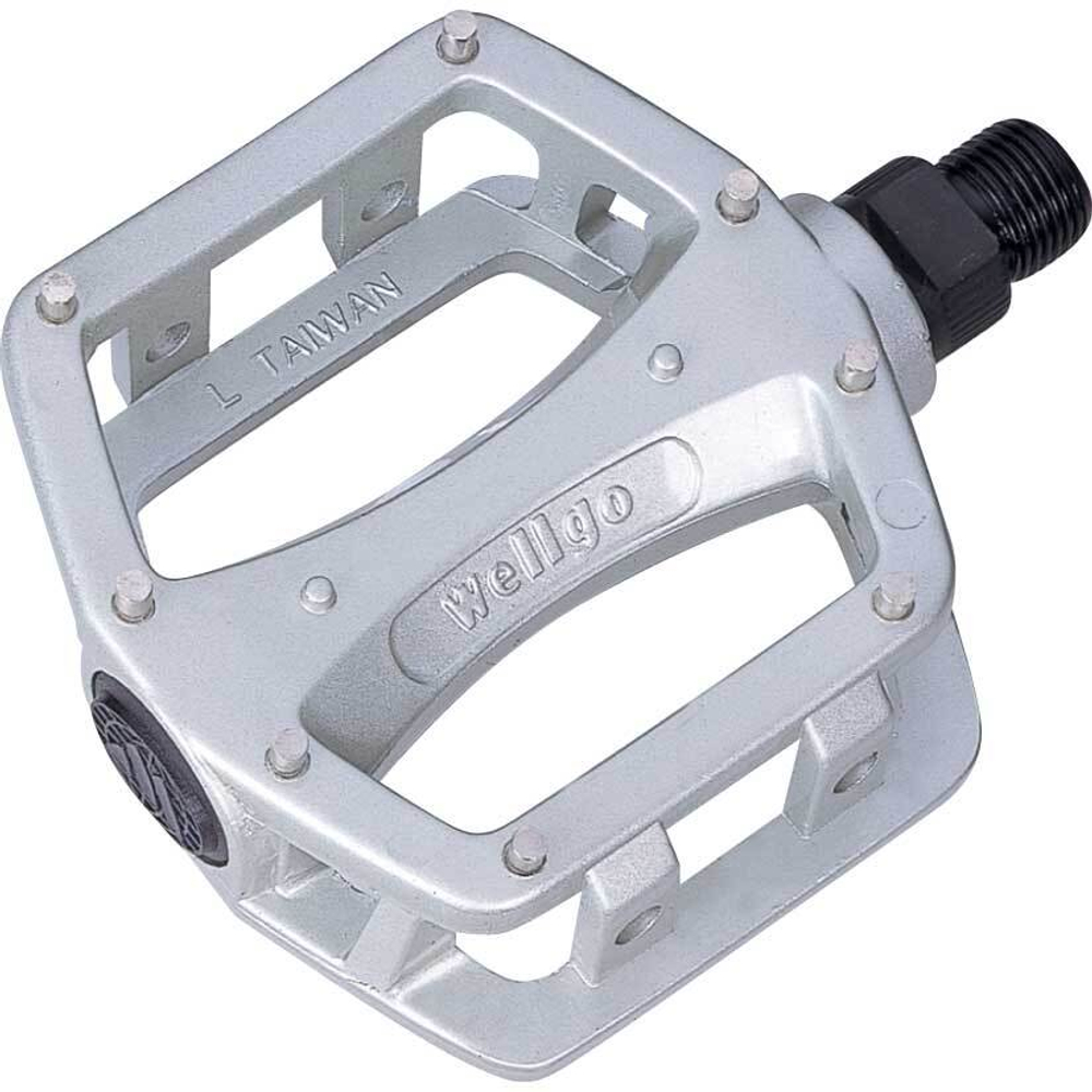 Педали Wellgo мод. LU-204, MTB, алюминиевые, размер: 95,2 х 83,3, вес:406г.