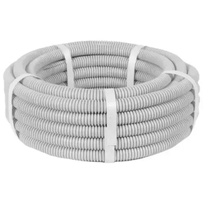 Труба гофрированная ПВХ лёгкая с зондом D16 мм "ТД СВ ГРУПП" - 20 метров