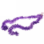 Мишура 2 м 9 см «Праздничное настроение», Сиреневый