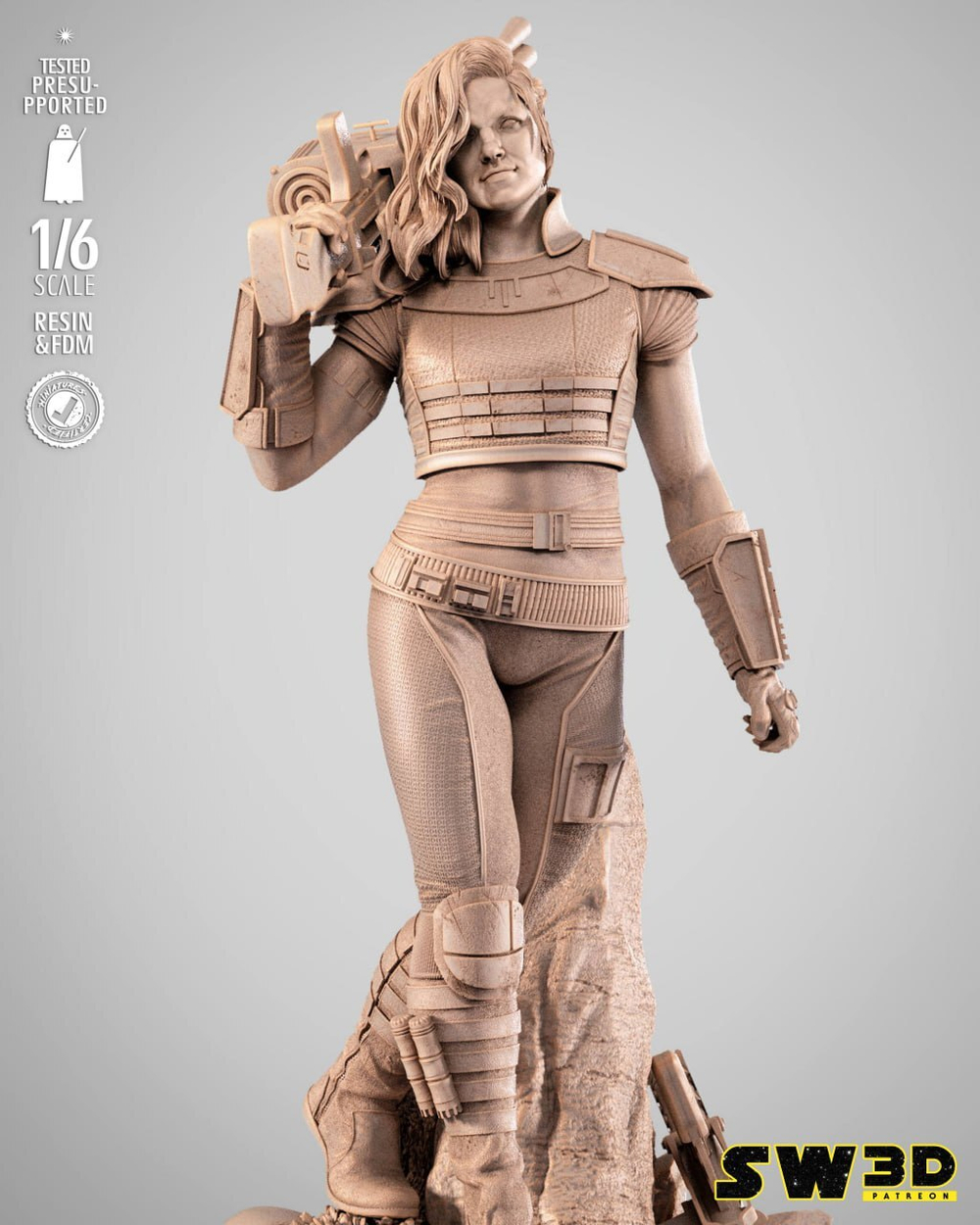 Джина Карано Кара Дюн Мандалорец Фигурка Gina Carano Cara Dune The Mandalorian