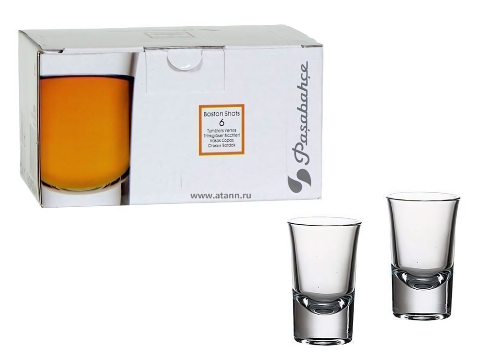 Набор стопок "Boston shots" 6шт 40мл
