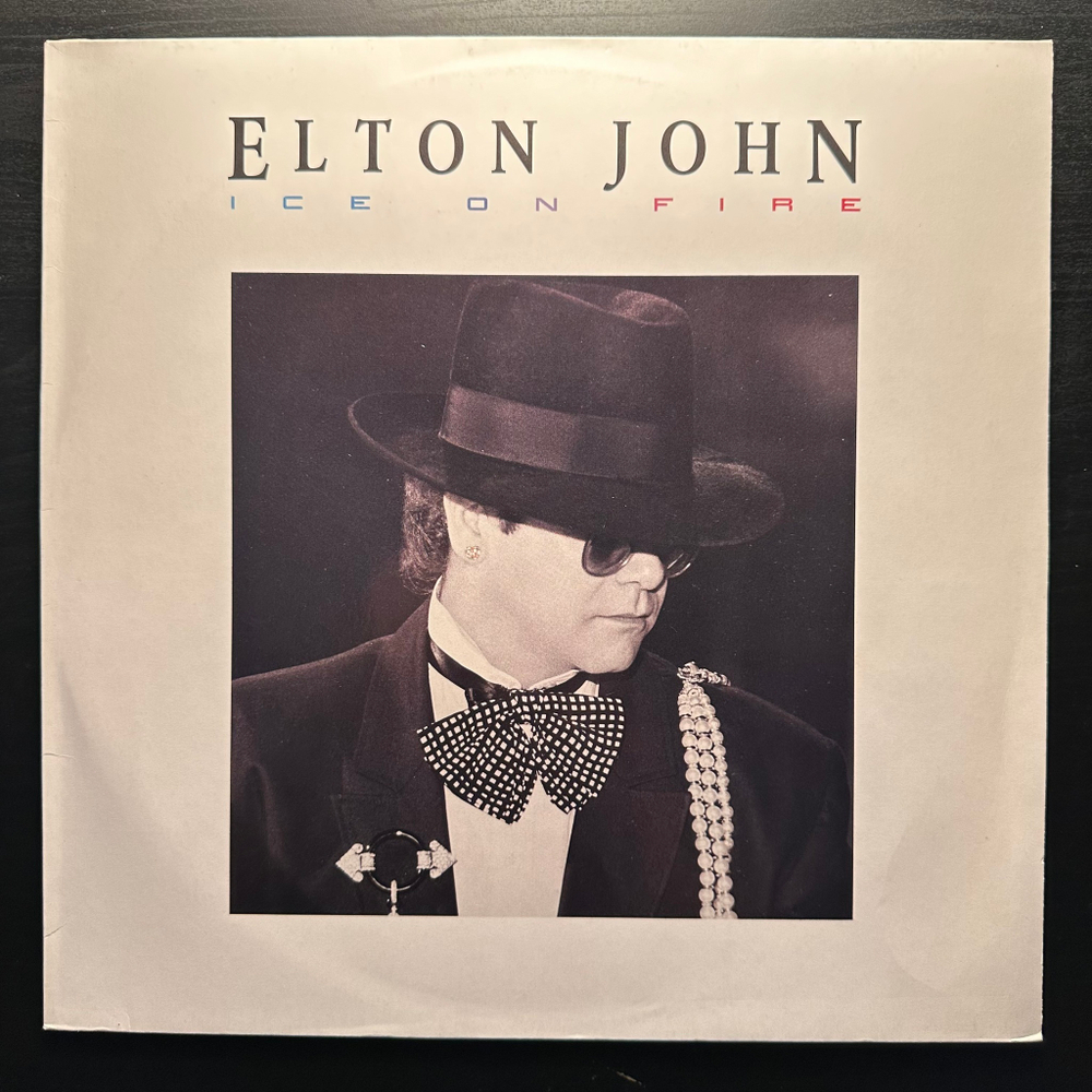 Elton John - Ice On Fire (Голландия 1985г.)