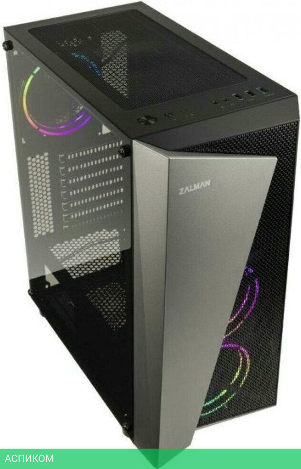 Корпус Zalman S4 Plus черный