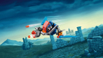 LEGO Nexo Knights: Самолёт-истребитель Сокол Клэя 70351 — Clay's Falcon Fighter Blaster — Лего Нексо найтс Рыцари