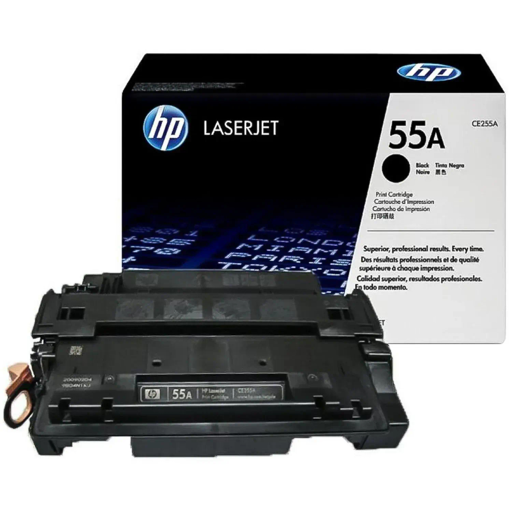 Картридж лазерный HP 55A CE255A чер. для LJ P3015d