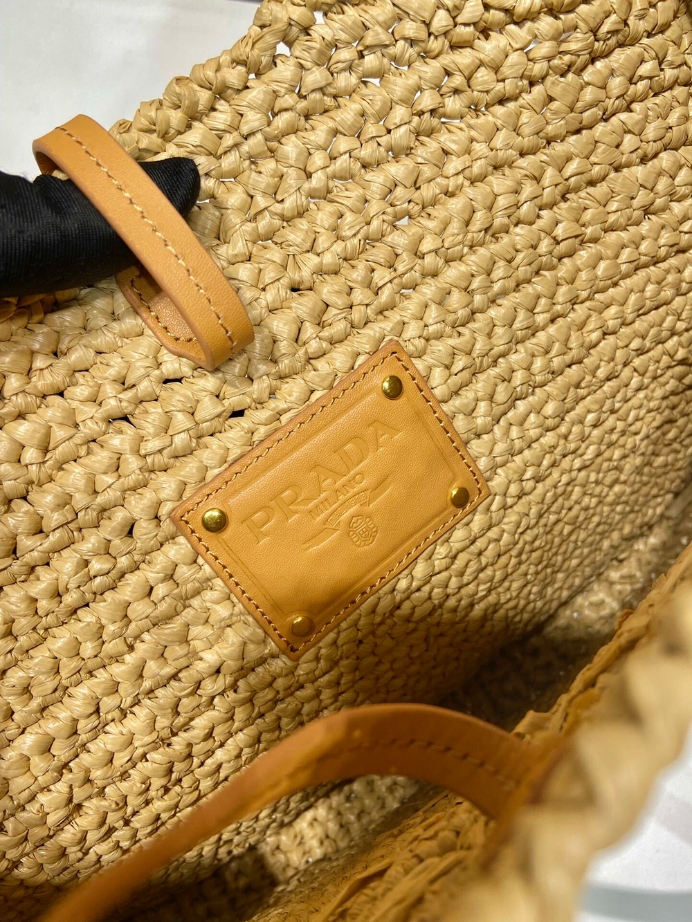 Prada Crochet Tote Bag