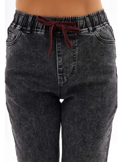 Джинсы на резинке больших размеров