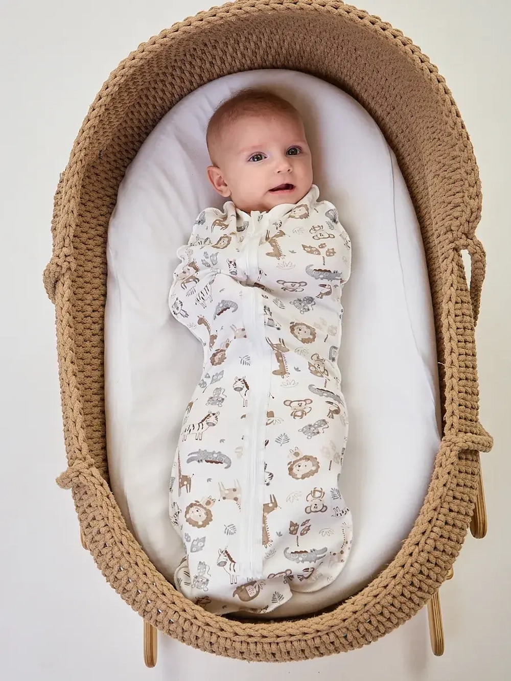 Пеленка кокон для новорожденного