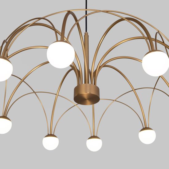 90030/10 LED / подвесной светильник / золото