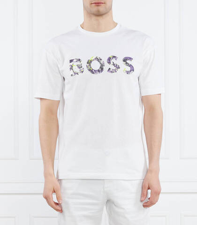 Футболка LOTUS BOSS GREEN - белый(50488802)