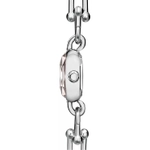 Часы - браслет из серебра 925 с бриллиантами, Tiffany 💠Hard Wear watch pink