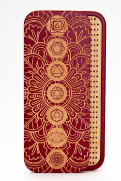 Доска садху Чакры темные медные гвозди