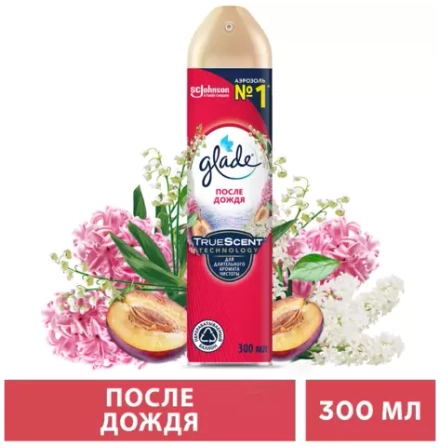 Glade освежитель воздуха После дождя, 300 мл