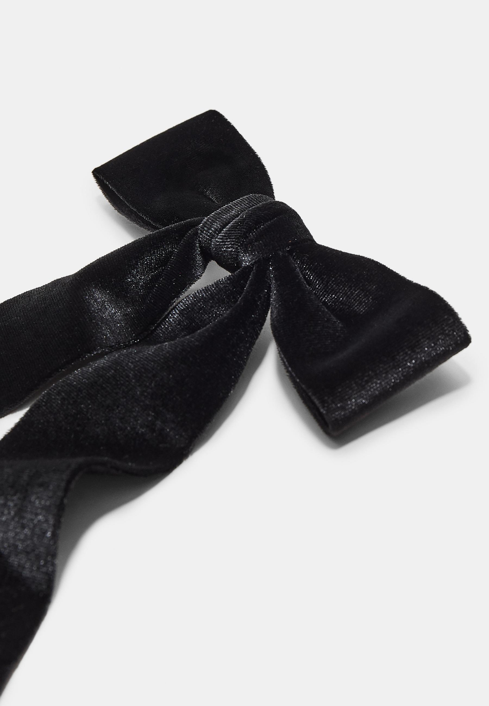 STRADIVARIUS Заколка-бант для волос, черный