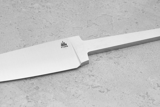 Клинок для ножа, модель "Ёжик" из стали Х12МФ 60-61HRC