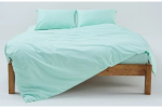 Постельное белье GoodNight Сатин Делюкс 2 сп. с евро (с нав. 50х70) мята
