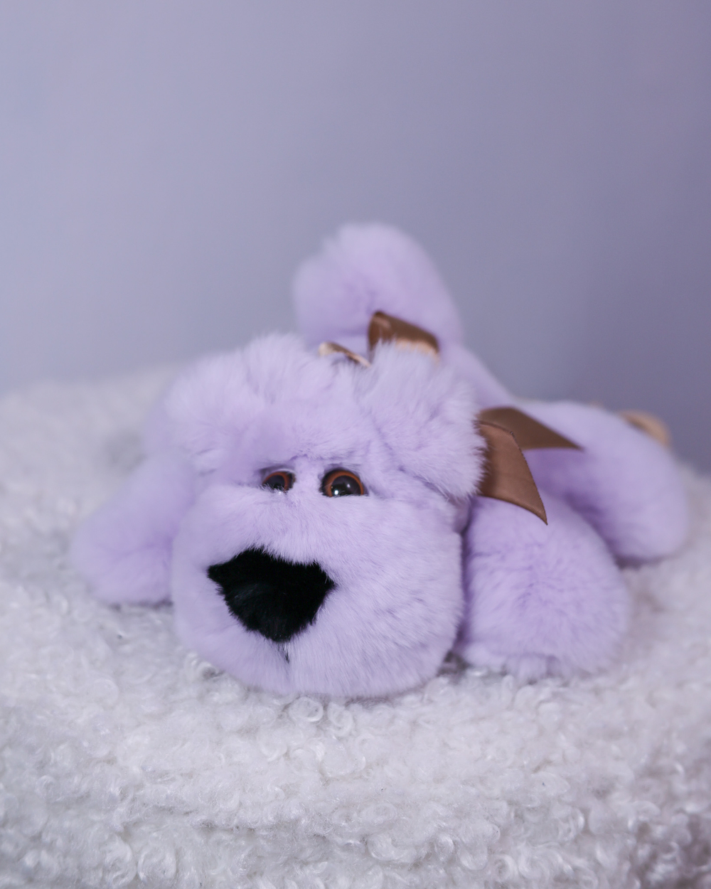 Собака Шанель маленькая (сирень)