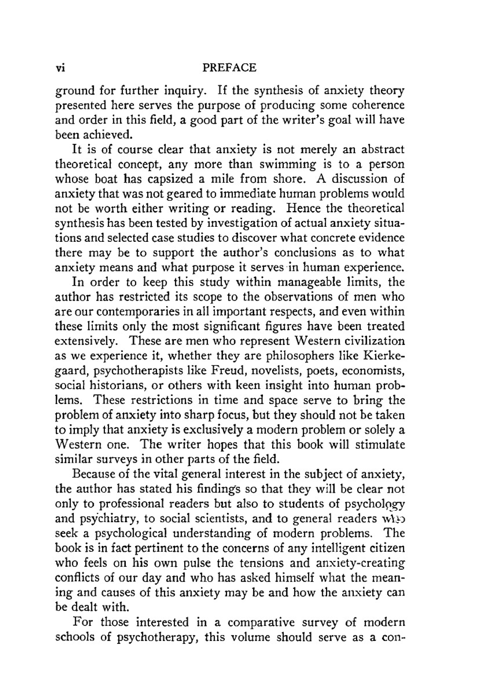 Meaning of anxiety | Rollo May