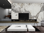 NT CERAMIC. Керамогранит Calacatta Black 240*120