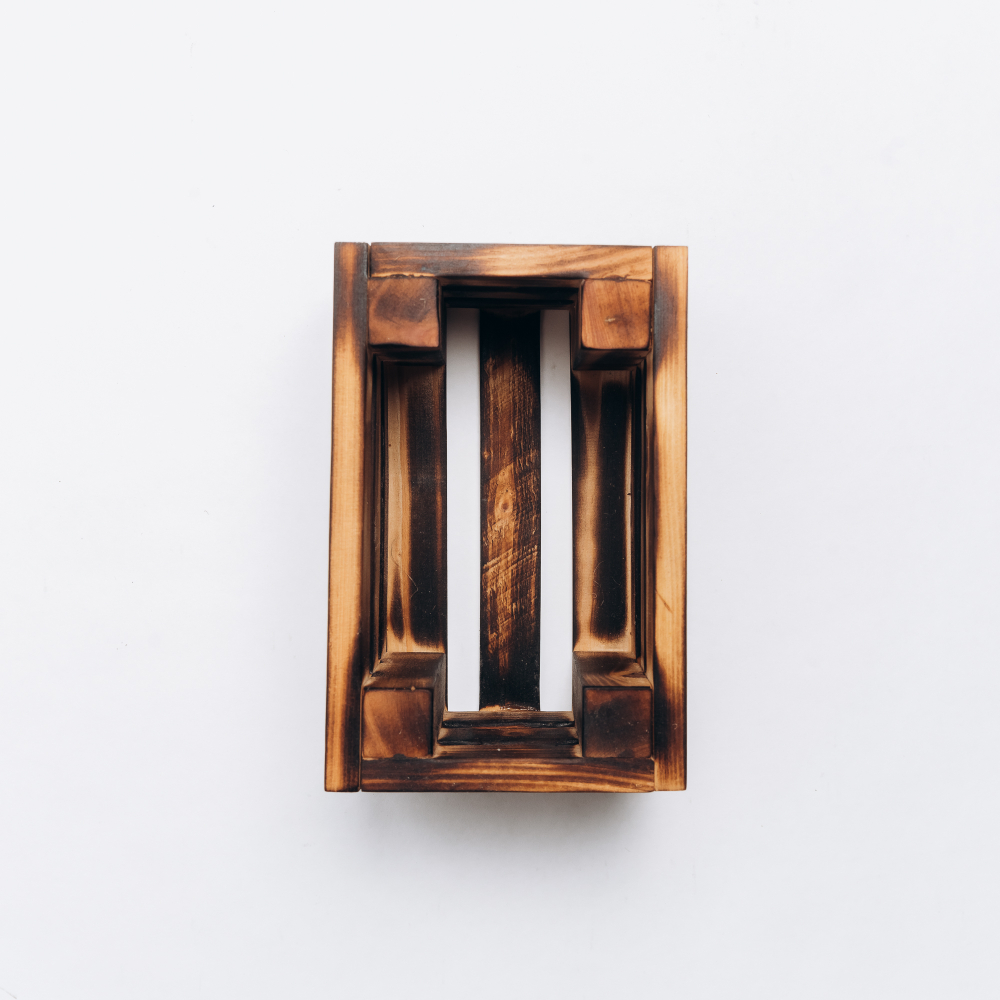 Деревянный подарочный декоративный короб, ящик для хранения из древесины Сибирского Кедра. PK34