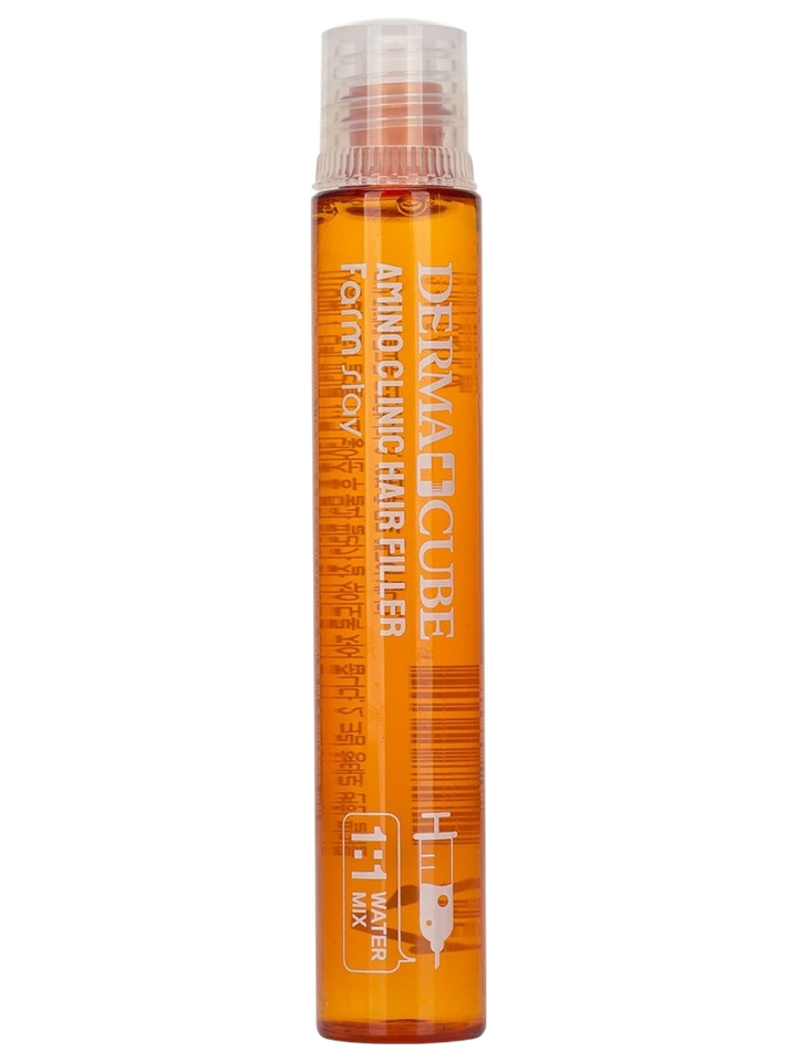 Филлер для волос Farmstay Derma Cube Amino Clinic Hair Filler Аминокислоты, коллаген, шелк 13 мл