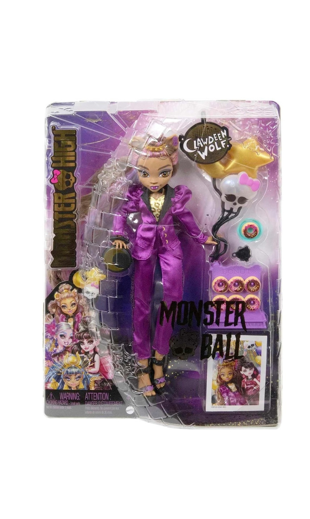 Кукла Monster High Clawdeen Wolf на Балу Монстров