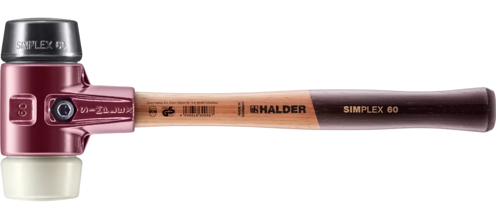 молоток SIMPLEX 60 мм резина/нейлон 3028.060