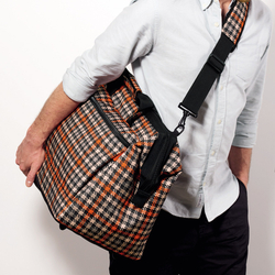 Сумка allrounder l pocket glencheck red