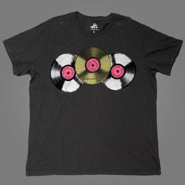 Футболка Виниловые пластинки